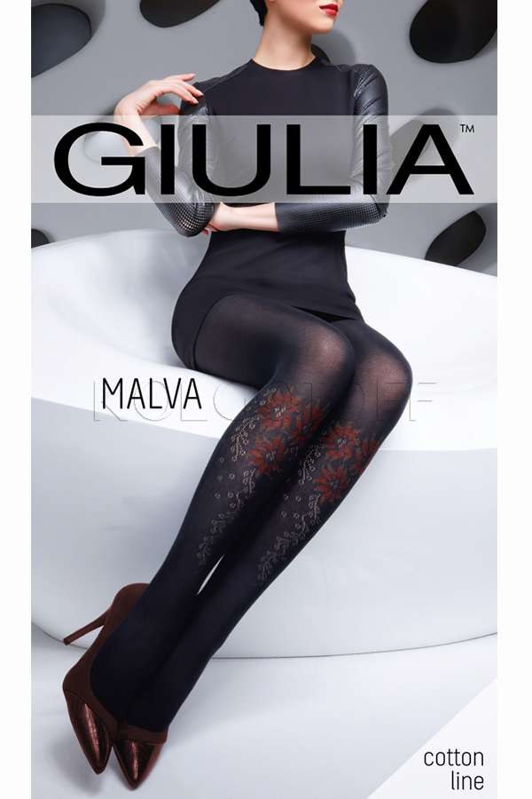 Колготки бавовняні з візерунком GIULIA Malwa 150 model 3